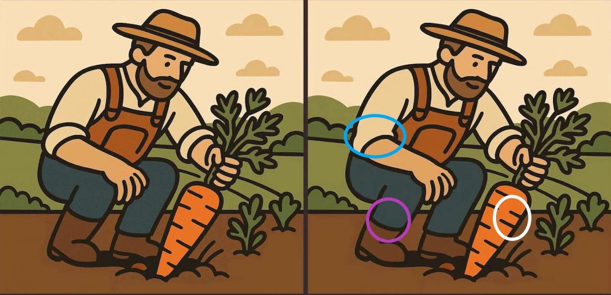 Érdekes IQ-teszt: próbálj meg három különbséget találni egy fotón 19 másodperc alatt