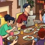 Rejtett hiba van a családi vacsora képében: csak kevesen találják meg 19 másodperc alatt Rejtett hiba van a családi vacsora képében: csak kevesen találják